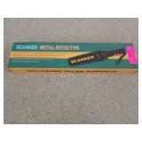 Handheld metal detector scanner in box