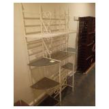 Beautiful glass bakers rack 82x16x56