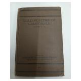 Gold placers of California book 1923 from the