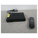 HomeWorx digital TV converter box with remote,