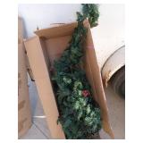 12 ft Christmas garland pre-lit with