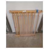 Wooden baby gate, 32x30
