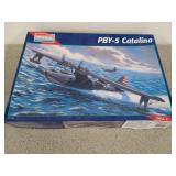 PBY-5 Catalina 1:48th scale model kit, complete?