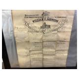1849 Centre Twp Butler Co. PA Justice of the Peace