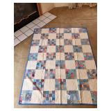 Handstitched Patchwork Quilt