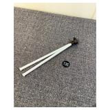 Vtg Milk Glass Swing Towel Bar