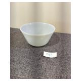 Federal Milk Glass Bowl