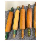 5 Wooden Rolling Pins