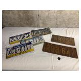 3 Pennsylvania License Plates