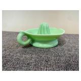 Jadeite Uranium Glass Juicer
