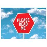 Please Read-Bidder's Responsibilities