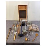 Collection of Vintage Kitchen Utensils & Tools
