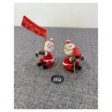 1958 Holt Howard Salt & Pepper Shakers Paper Flags