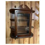 Wall Mounted Curio Cabinet