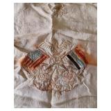 Antique WWI Embroidered Silk Souvenir