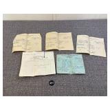 1930s/1940s Trucking Receipts