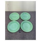4 Jadeite Dishes