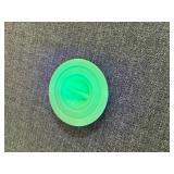Jadeite Uranium Glass Lid