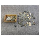 Arrowheads, Fossils, Musketballs