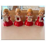 1961 Holt Howard NOEL Candle Holders