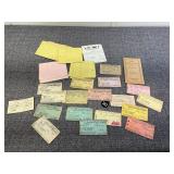 Vehicle Documents, Early to Mid 20th C