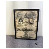 1890 Marriage License, Andrew & Maggie Thompson