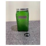 Owens Glass Rice Canister