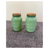 Fire King Salt & Pepper Shakers