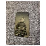 Civil War Era Tintype, Possibly Postmortem