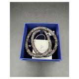 Swarovski Gray & Black Multi Stone Vracelet