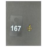 14K Gold Heart Pendant