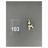 Bunny Brooch