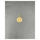 14K Gold Pendant
