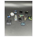 Collection of Glass Pendants
