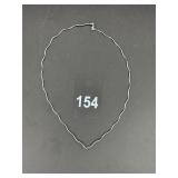18.5' Long 925 Sterling Necklace