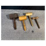 4 Wooden Mallets