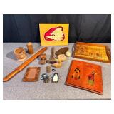 Wooden Accessories and Decor Lot
