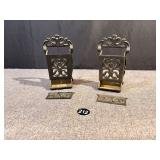 Cast Iron Match Holders