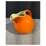 Halls Orange Ball Pitcher