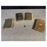 1800s, 3 School Books, 1 Bible