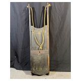 Wooden Sled with Design, Very Heavy