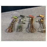 4 Vintage Hand Mixers