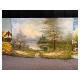 3 Landscape Oil Paintings