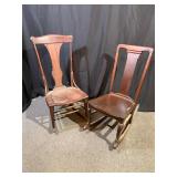 2 Vintage Rocking Chairs