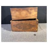 2 Wooden Crates