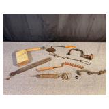 Assortment of Vintage Antique Tools