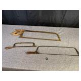 3 Vintage Hacksaws