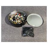 Tin of Vintage Buttons