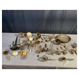 Vintage Kitchen Tools, Colanders Strainers