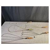 5 Vintage Rug Beaters